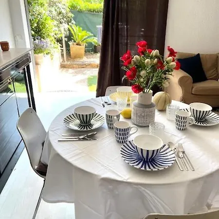 شقة 6p Private Garden Little St Tropez *